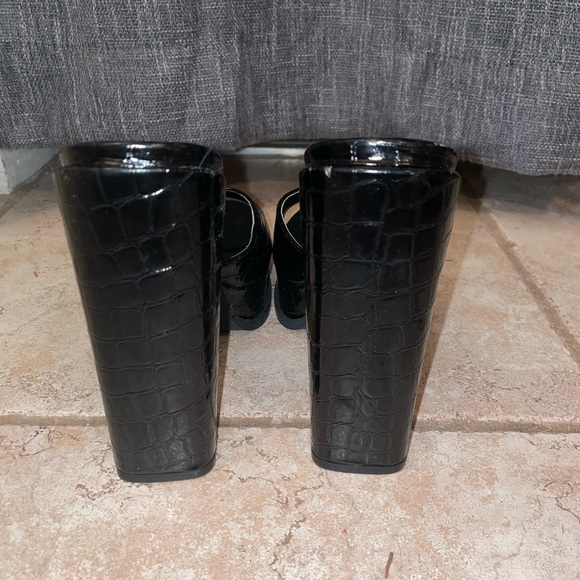 SO ME ✨ Elegant Black Women's Platform Heels - Picture 4 of 6